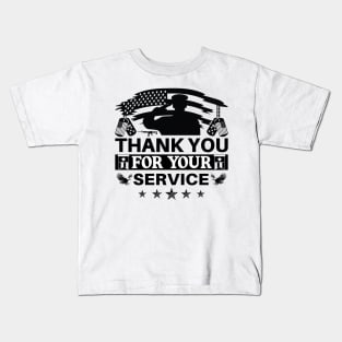 Thank You For Your Service T-Shirt Kids T-Shirt